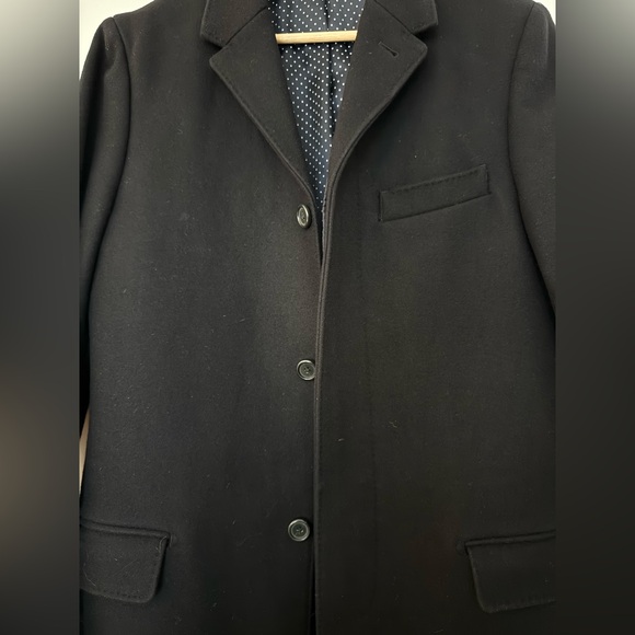 Men’s Club Monaco Wool Coat - excellent condition size 38 - Picture 12 of 13